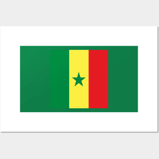 Senegal Flag Posters and Art